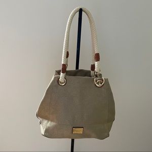 Michael Kors Gold Marina Grab Bag Tote